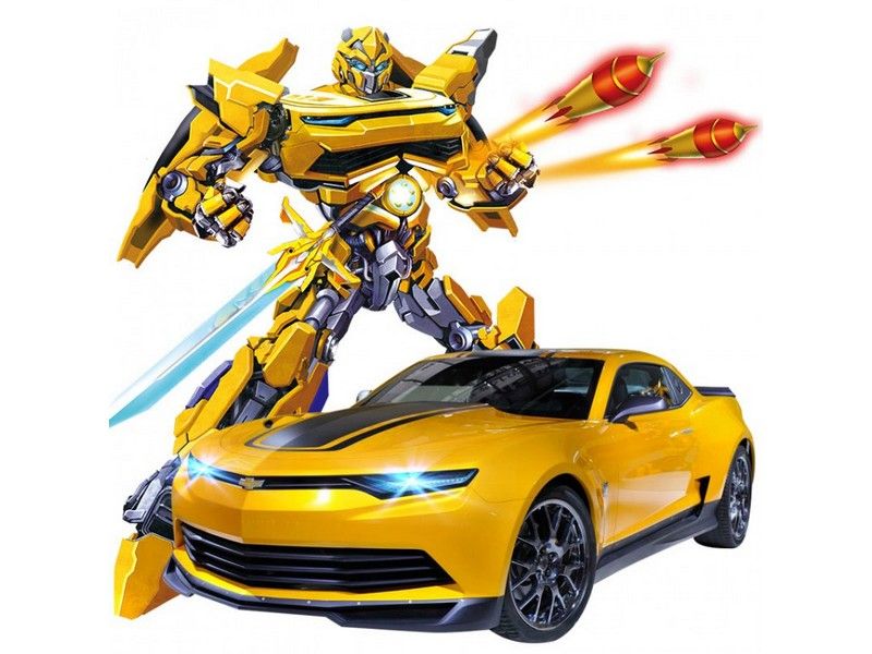 Радиоуправляемый трансформер MZ Chevrolet Camaro 2367PF 114 стреляет присосками