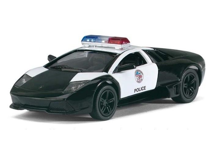 Машина Kinsmart 136 Lamborghini Murcielago LP640 полиция, инерция 112шт бк