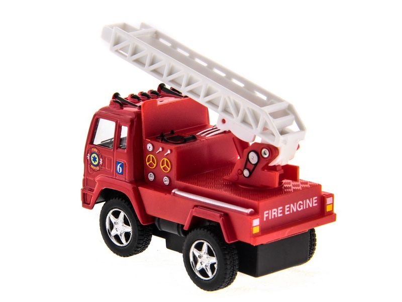 Машина Kinsmart Funny Fire Engine pull back action инерция 112шт 132 бк
