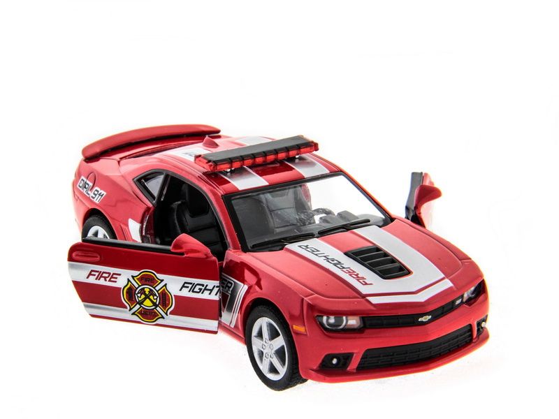 Машина Kinsmart 138 Chevrolet Camaro 2014 PoliceFire инерция 112шт бк