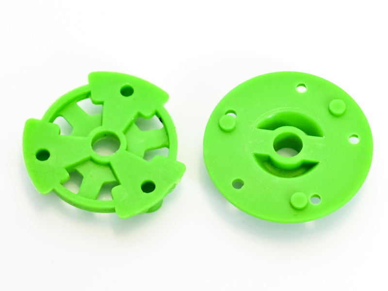 Пластины фиксации сцепления 2шт для Remo Hobby 18, тюнинг, зеленые