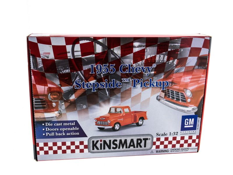 Машина Kinsmart Chevy Stepside Pick Up инерция 112шт 132 бк