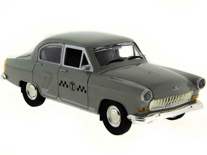 Машина АВТОПАНОРАМА ГАЗ21 Волга 124 вк  261211см, серая