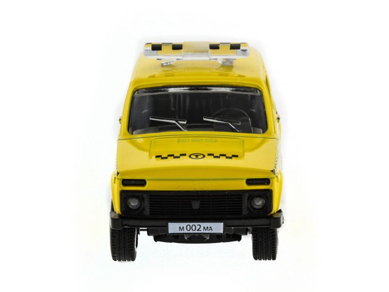 Машина АВТОПАНОРАМА инерц ВАЗ 2121 150, вк 1275,5 см, желтая