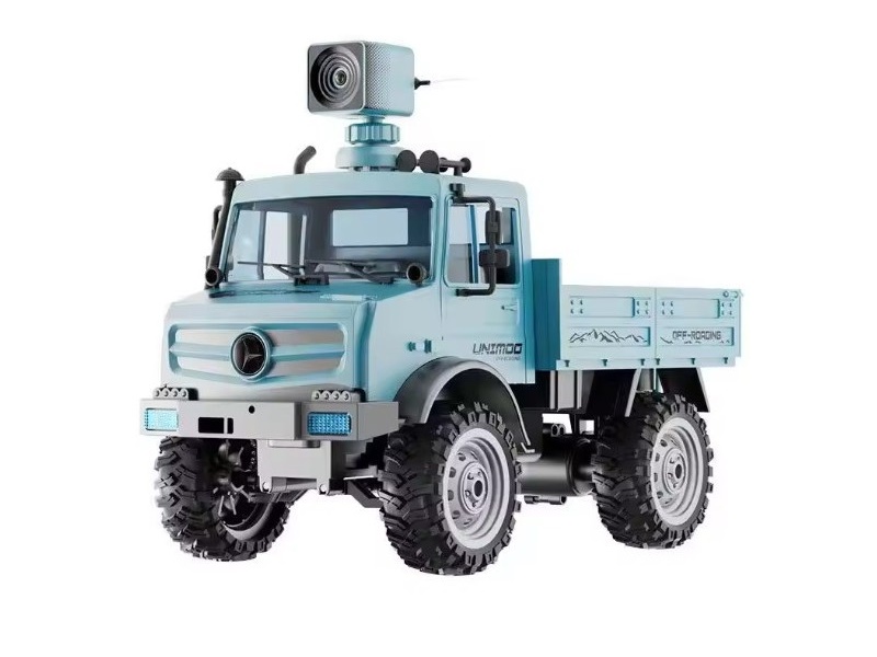 Радиоуправляемая машина WPL Следопыт с FPV HD WIFI камерой синяя 2WD 116 24G RTR