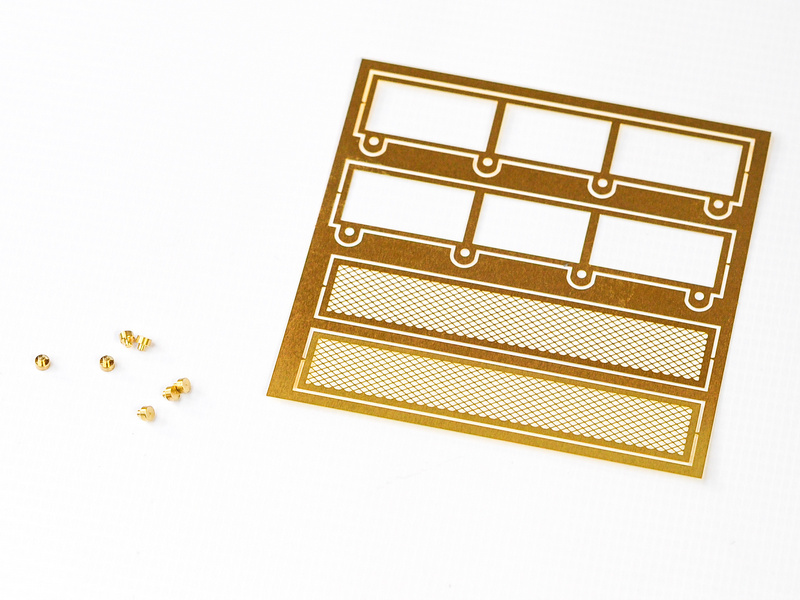 Металлические сеточки фототравление для Моторного отсека для танка Panzer III