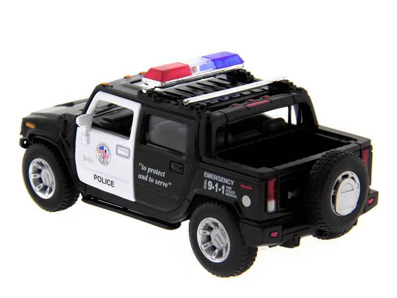 Машина Kinsmart 140 Hummer H2 Police инерция 112шт бк