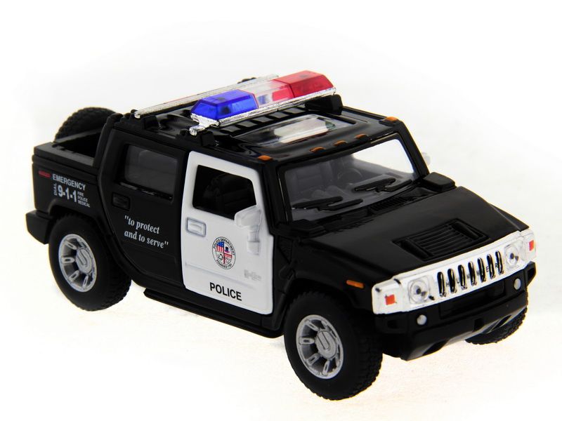 Машина Kinsmart 140 Hummer H2 Police инерция 112шт бк