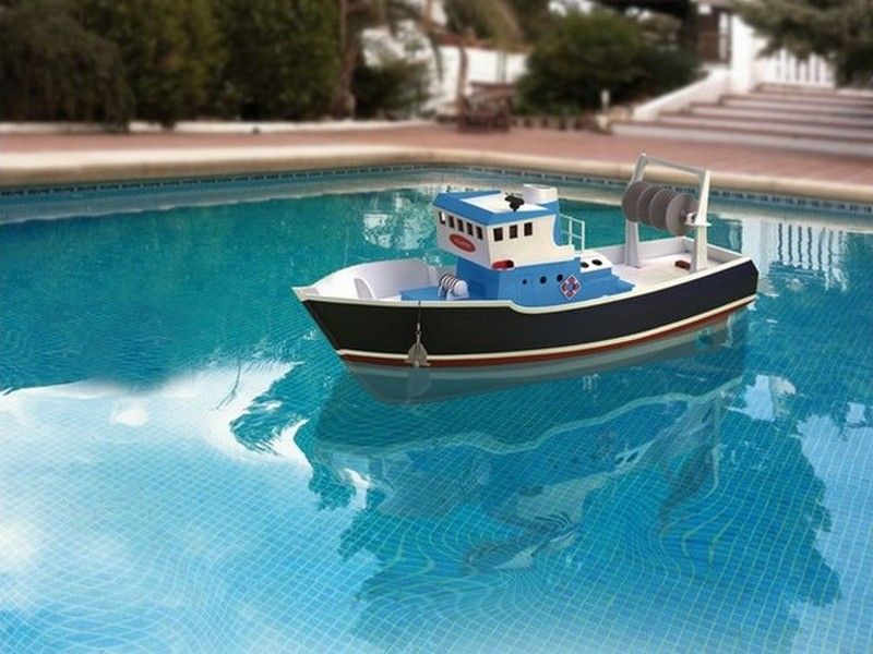 Собранная деревянная модель рыболовецкого судна Artesania Latina ATLANTIS, 115