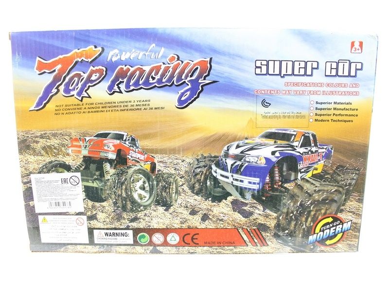 Машина инерционная Bigfoot 6804ABC Jeep Wrangler цвет в асс пк