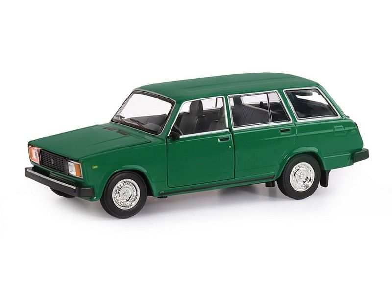 Машина АВТОПАНОРАМА ВАЗ 2104, зеленый, 124, инерция, вк 24,512,510,5 см