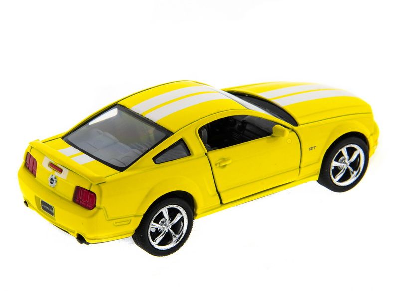 Машина Kinsmart 138 Ford Mustang GT с полосками инерция 112шт бк