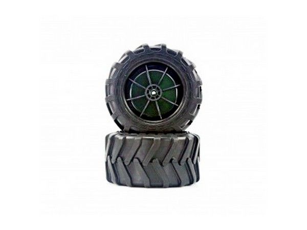 Колеса в сборе 2шт для автомоделей Himoto E18MC, E18MCL