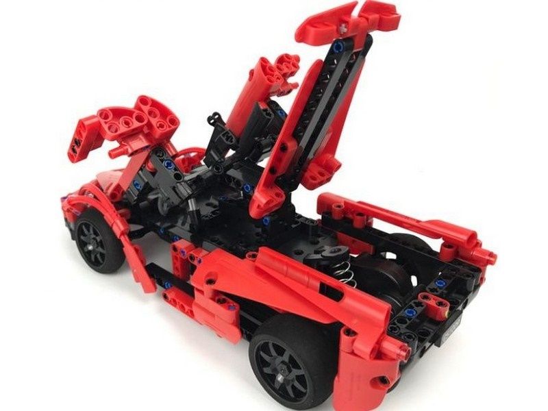 РУ конструктор CaDA Technic спортивная машина 380 деталей