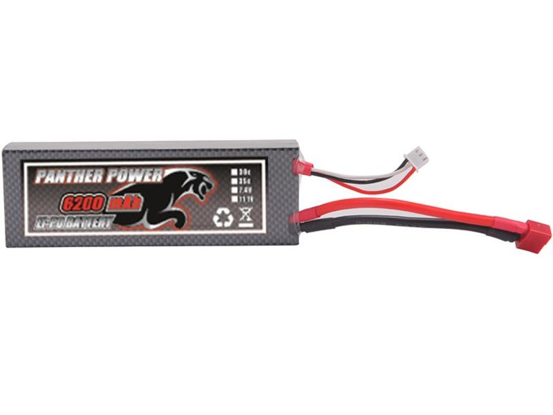 Аккумулятор Remo Hobby LiPo 6200mAh, 7,4V, Tplug в жестком корпусе для Remo Hobby