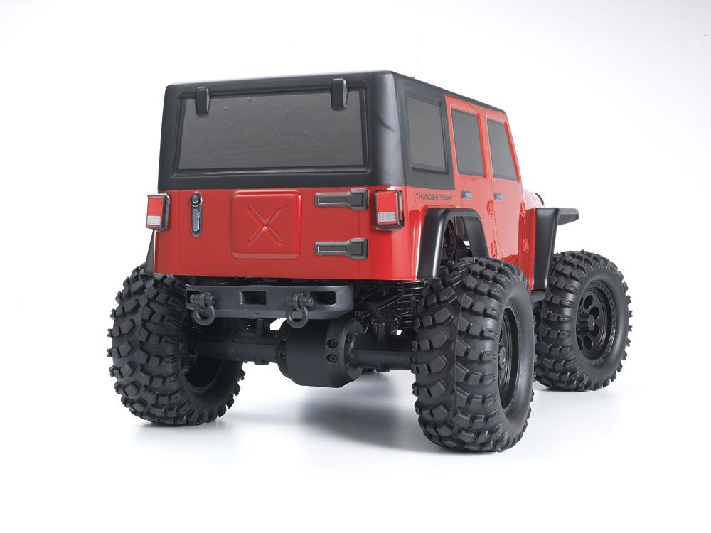 Радиоуправляемый краулер TTR KAISER XS красный 114 RTR