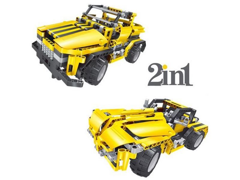 Радиоуправляемый конструктор Qihui Mechanical Master 2 в 1 Пикап и Родстер 426 деталей
