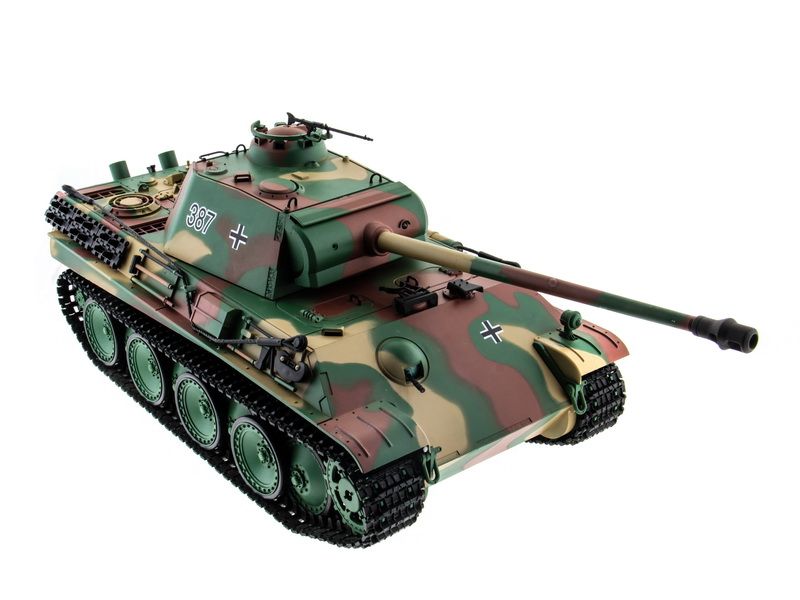 Радиоуправляемый танк Heng Long 116 Panther Пантера type G Германия, 24G RTR