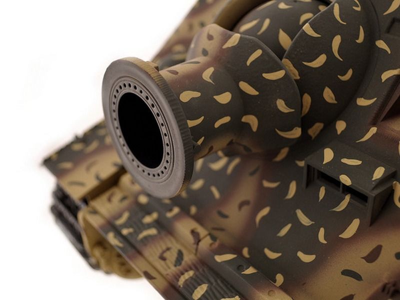 Радиоуправляемый танк Torro Sturmtiger Panzer 116 24G, зеленый, ИКпушка, деревянная коробка