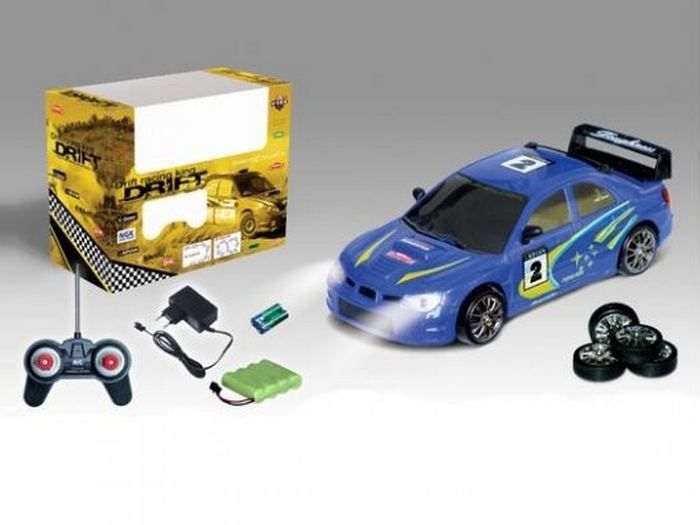 Радиоуправляемая машина дрифт HB Subaru Impreza 124 4WD  акб