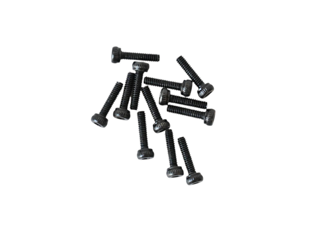 Винты с круглой шестигранной головкой 2х80мм для автомоделей MJX H8H, 12шт