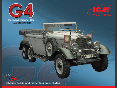 Сборная модель Typ G4 производства 1939, автомобиль германского руководства