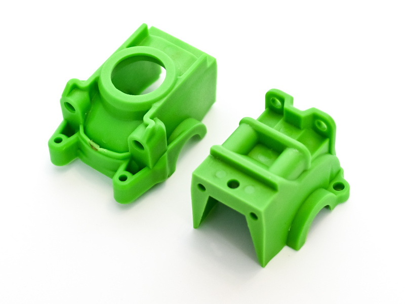 Внешний корпус заднего дифференциала 2шт для Remo Hobby 18, тюнинг, зеленый