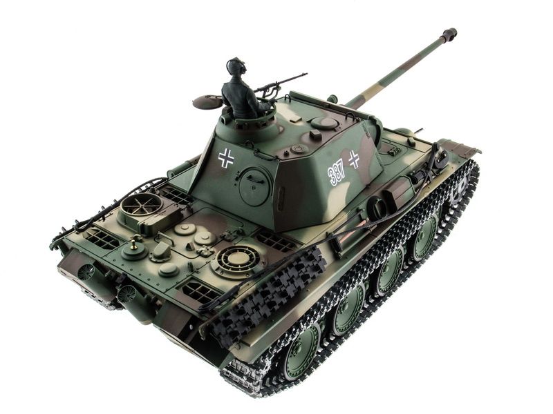 Радиоуправляемый танк Heng Long 116 Panther Пантера type G Германия, 24G RTR PRO