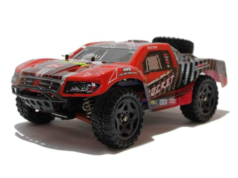 Радиоуправляемый шорткорс Remo Hobby Rocket красный 4WD 24G 116 RTR