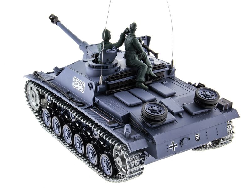 Радиоуправляемый танк Heng Long 116 Sturmgeschutz III Германия 24G RTR