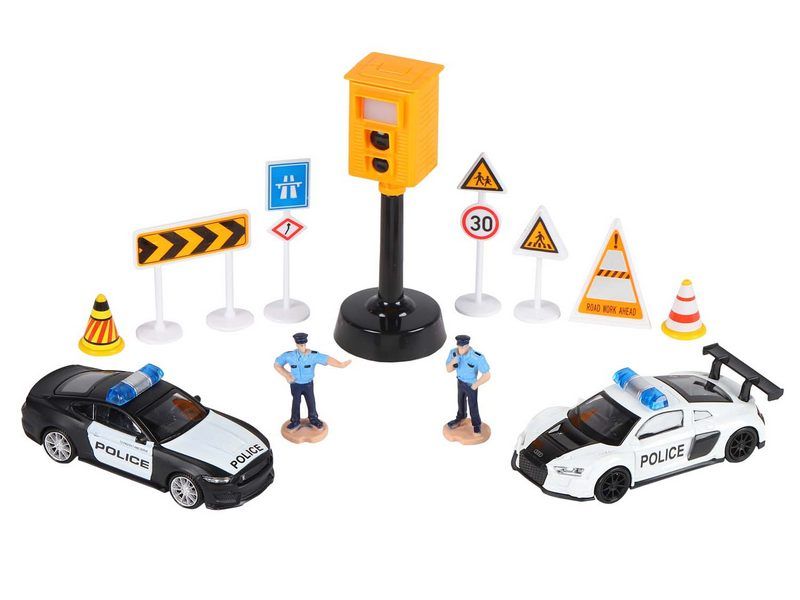 Набор АВТОПАНОРАМА Полиция, 146, инерция, вк 301310 см