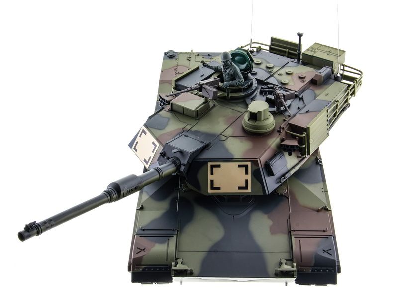 Радиоуправляемый танк Heng Long 116 M1A2 Abrams 24G RTR PRO