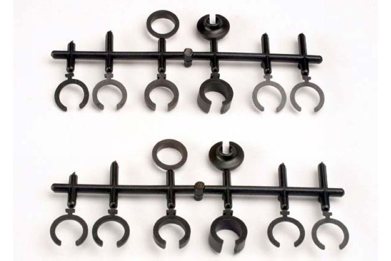 TRA2668 Пластины регулировки поджатия пружины амортизатора, 2 набора по 8 деталей на литнике