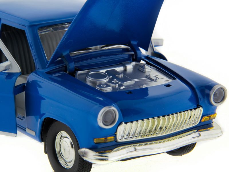 Машина АВТОПАНОРАМА ГАЗ21 Волга 124 вк  261211см, синяя