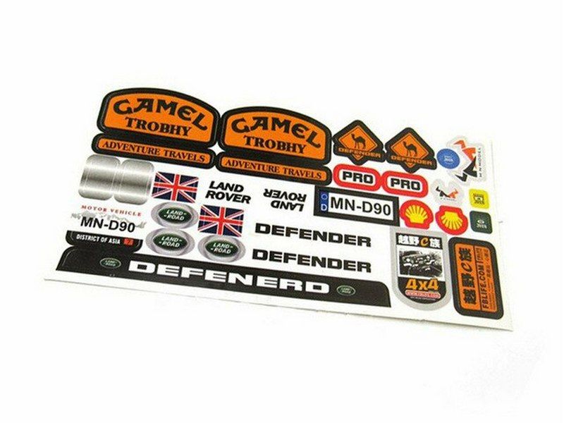 Комплект наклеек MN MODEL для моделей MN90, MN91