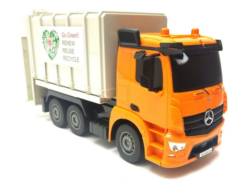 Радиоуправляемый мусоровоз Double Eagle MercedesBenz ANTOS 126 24G RTR