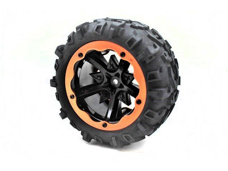 Колесо в сборе для Remo Hobby RH803536 правое красное, 1шт