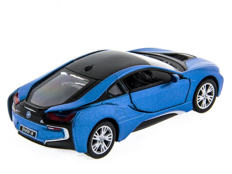 Машина Kinsmart BMW i8 инерция 112шт 136 бк
