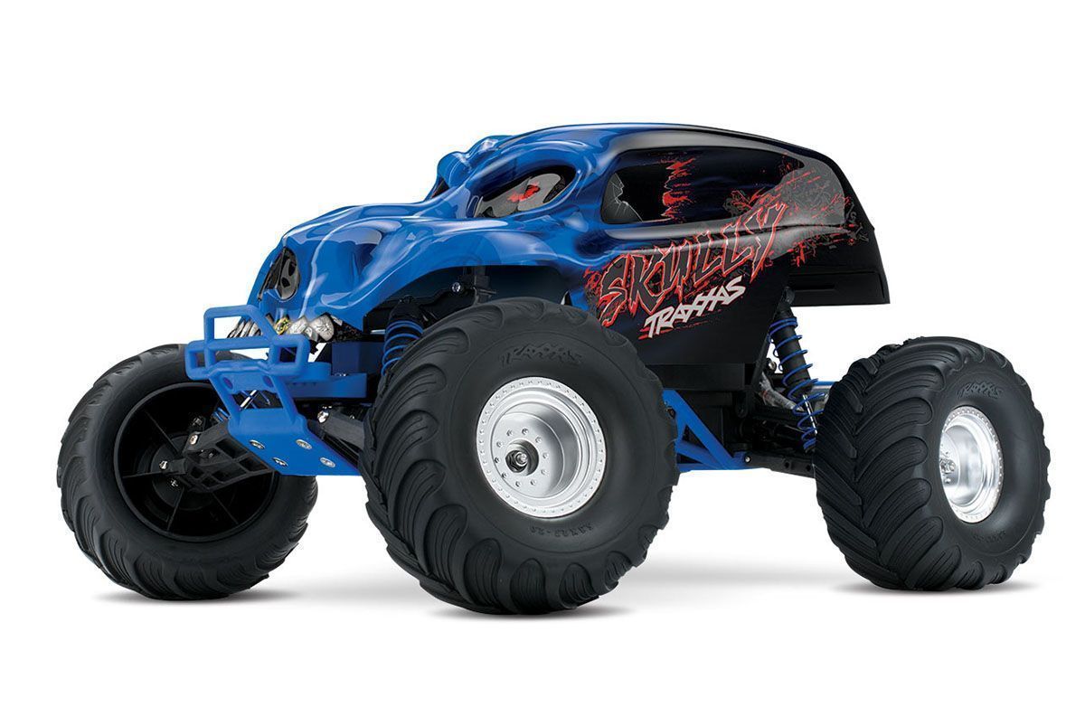 Радиоуправляемый монстр TRAXXAS Skully 2WD 24GHz 110 RTR  АКК и ЗУ