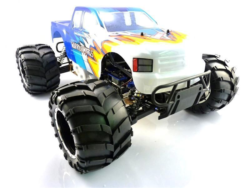 Радиоуправляемый монстр ДВС Himoto Warrior MXT5 4WD 30cc 24GHz 15 RTR