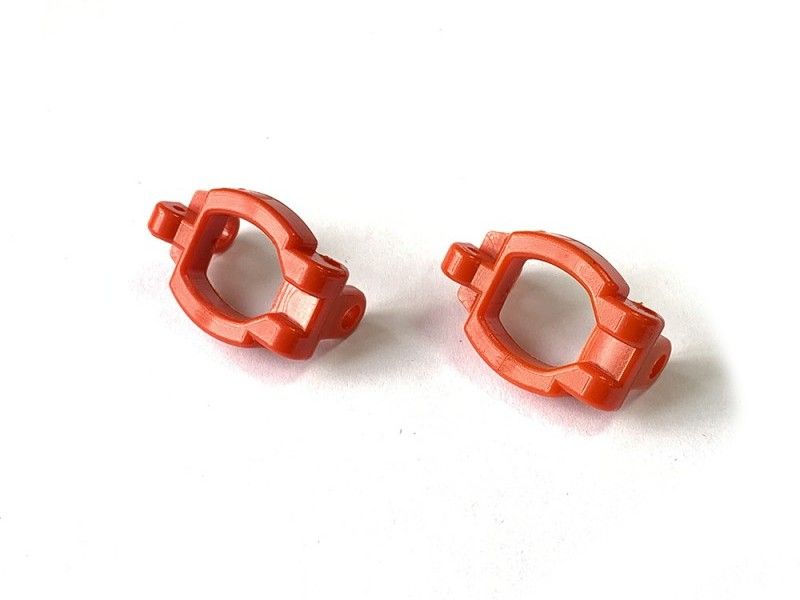 Капролоновые держатели поворотных кулаков для Remo Hobby 116, красные, тюнинг  2 шт