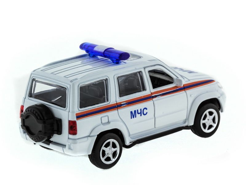 Машина АВТОПАНОРАМА инерц УАЗ Патриот МЧС 150,  вк 1275,5 см