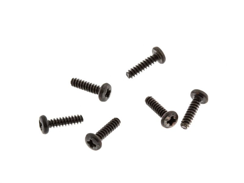 Винты с полукруглой головкой M2х8 под крестовую отвертку, 8шт