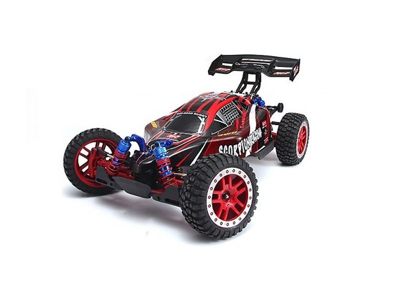 Радиоуправляемый багги Remo Hobby Scorpion Brushless красная 4WD 24G 18 RTR