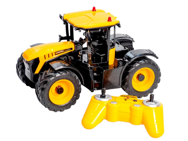Радиоуправляемый фермерский трактор Double Eagle JCB Fastrac 4220 124 24G RTR