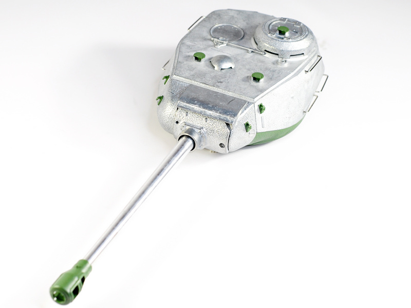 Башня для танка ИС2 с ИКпушкой без ИКприемника, 360°, неокрашена