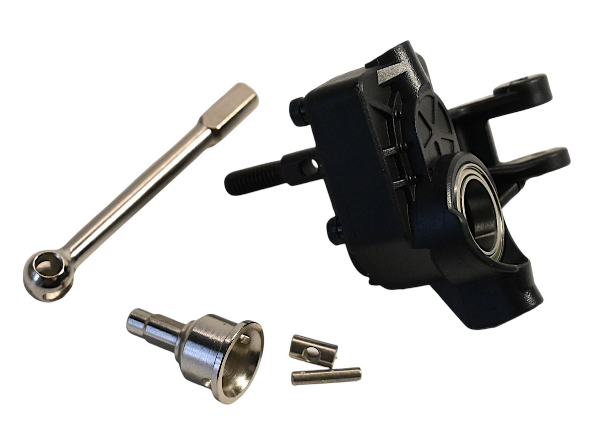 Правый передний портальный мост в сборе для автомоделей MJX H12YH12Y