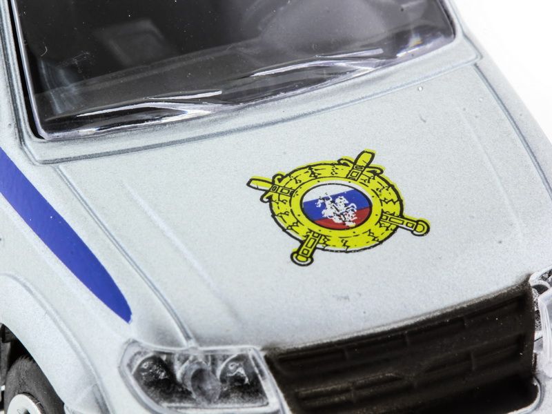 Машина АВТОПАНОРАМА инерц УАЗ Патриот полиция 150, вк 1275,5 см