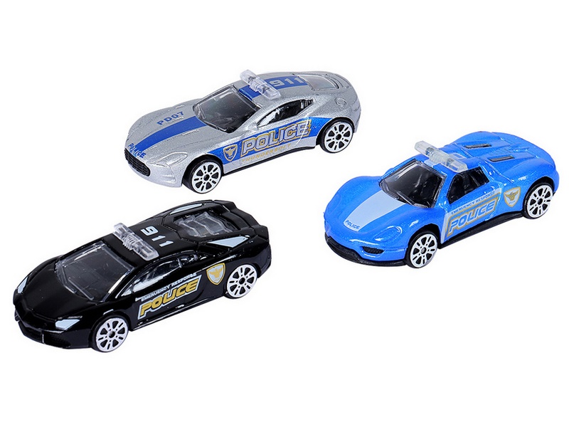 Набор металлических машинок AUTODRIVE JB0403966 Гоночные машины 3шт вк 239,44см