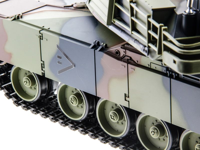 Радиоуправляемый танк Heng Long 116 M1A2 Abrams 24G RTR PRO
